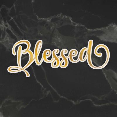 Couture Creations Cut, Foil and Emboss Die - Blessed